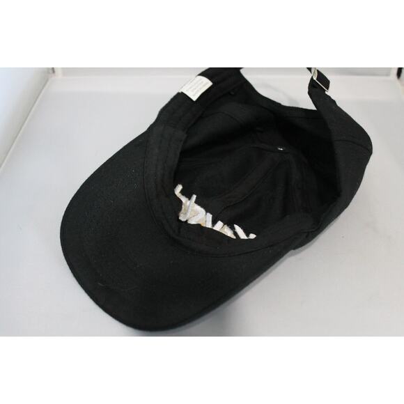 Krystal Restaurant Hat/Cap Uniform Black w/White Adjustable Back - Picture 6 of 6